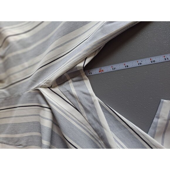 Cato Est 1946 Womens Cropped Pants 16W Striped Wide Leg Classic Fit Preppy Retro - Picture 9 of 9